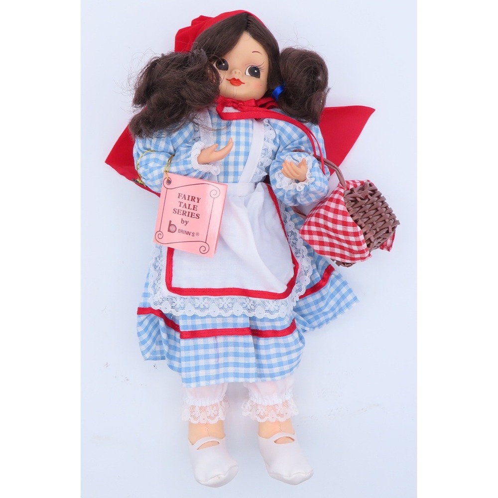 Vintage 1987 Brinn's Fairy Tale Series Little Red Riding Hood Doll 2NGN-8006 COA